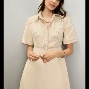 Rosetta Getty Collective
Bone Shirtdress
